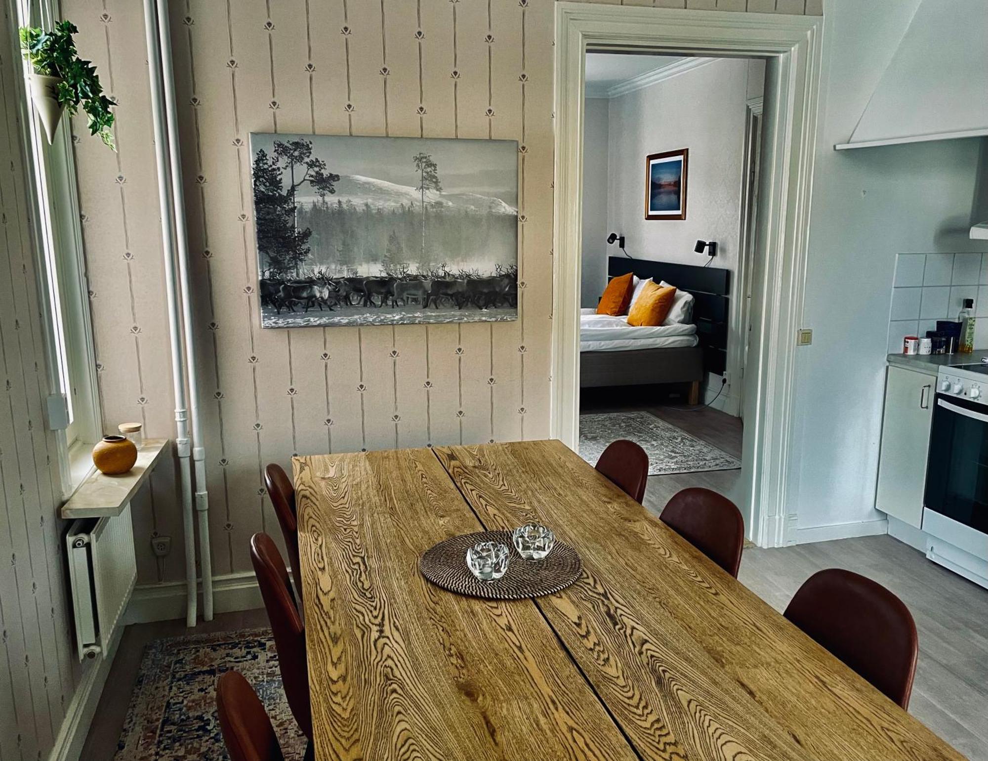 Telegrafen Lejlighedshotel Sveg Eksteriør billede